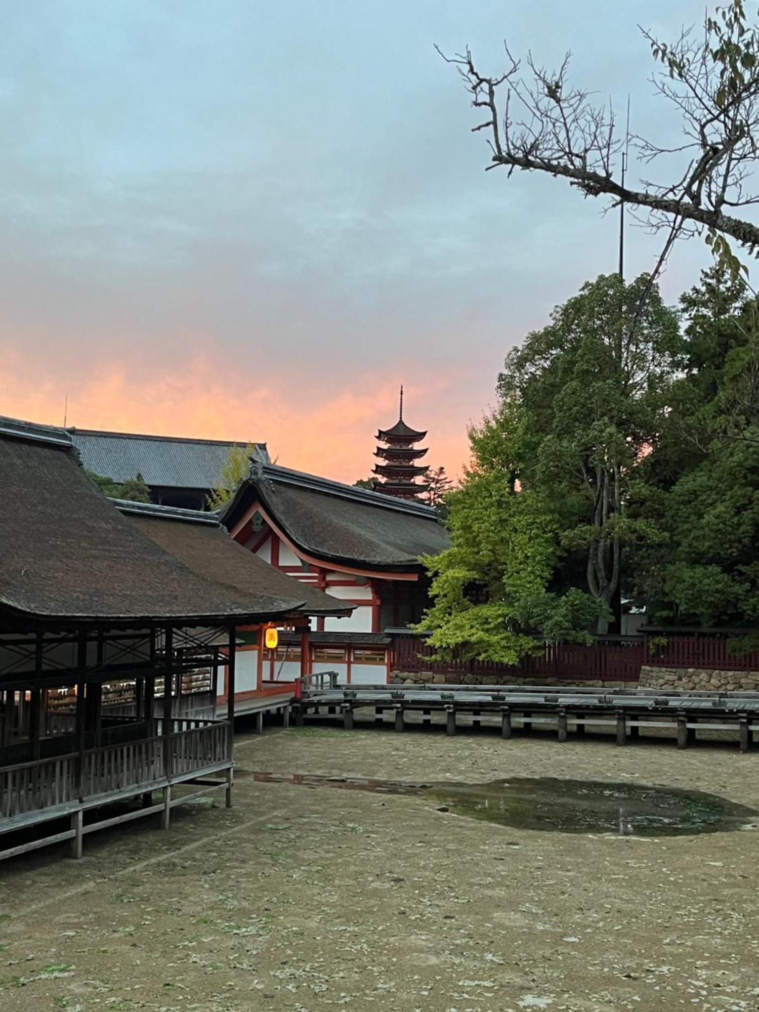 宮島 町家宿 進龍庵 Hatsukaichi Exterior foto